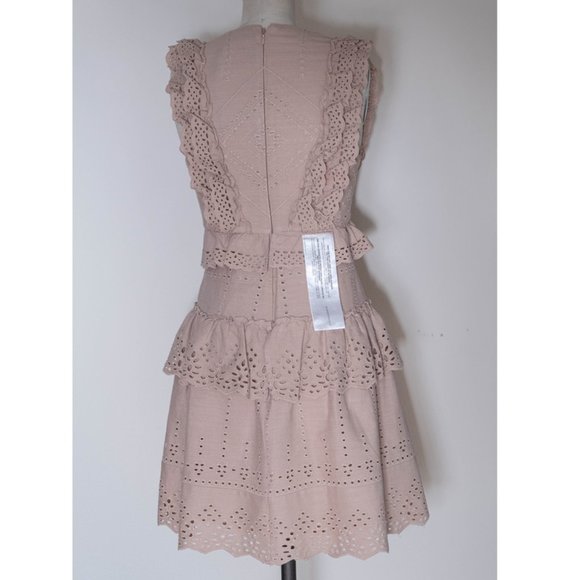 BCBGMAXZARIA Flax Eyelet Dress - Picture 8 of 8